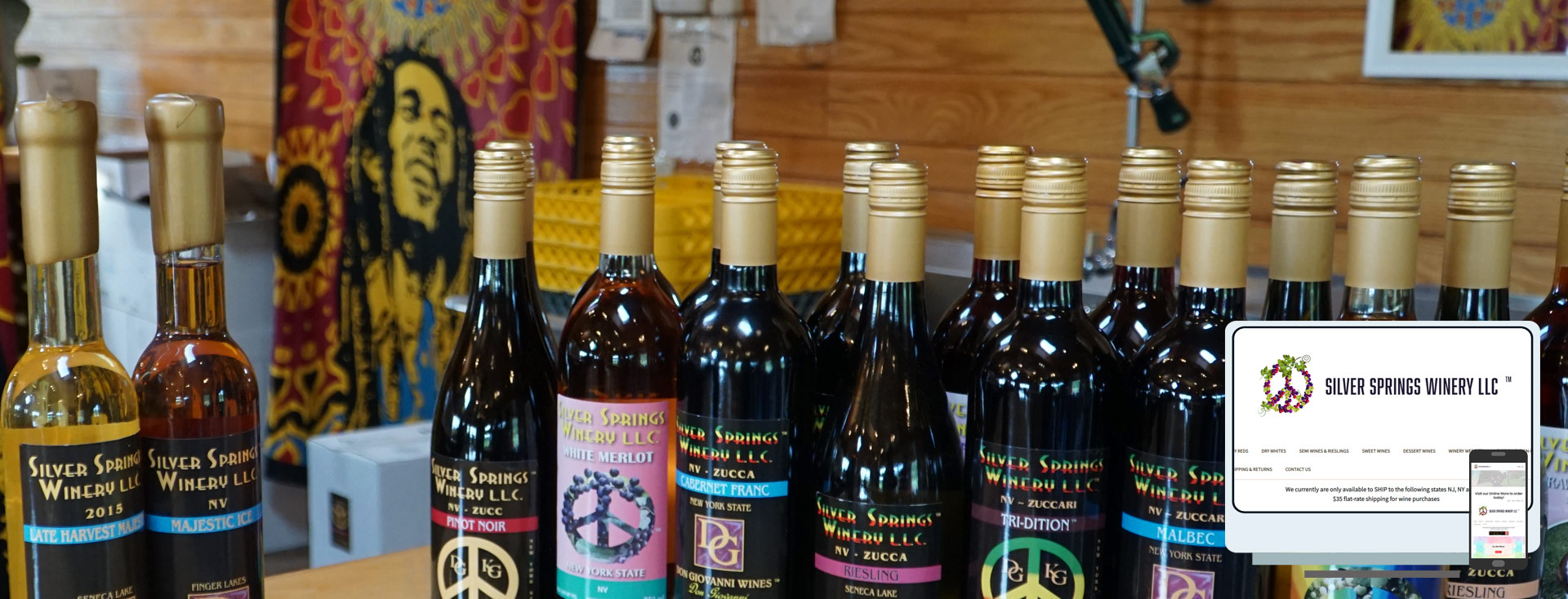 Online Store - Silver Springs Winery